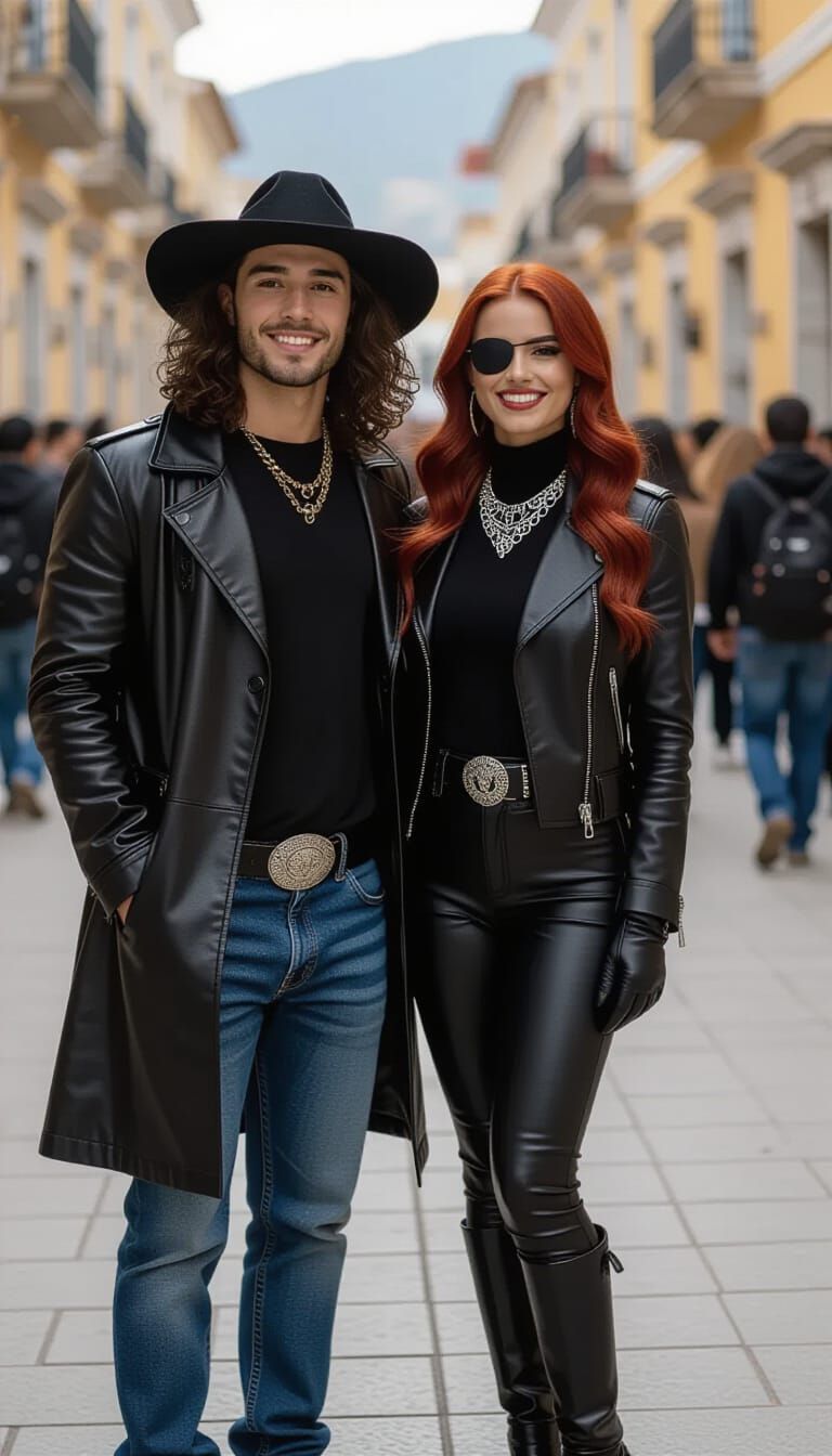 Oaxaca Fashion Portrait in Style of Professional Photography