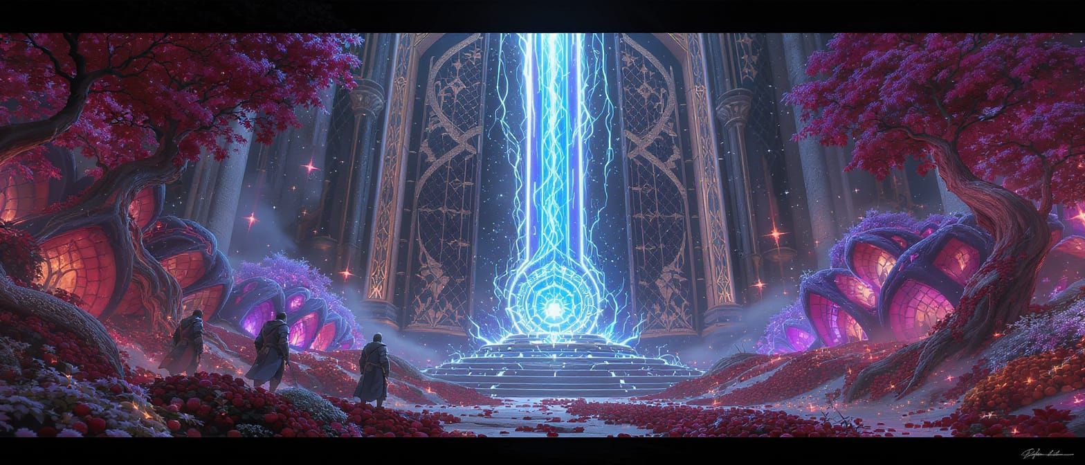 Hyperrealistic Painting of Demon Sitri's Realm