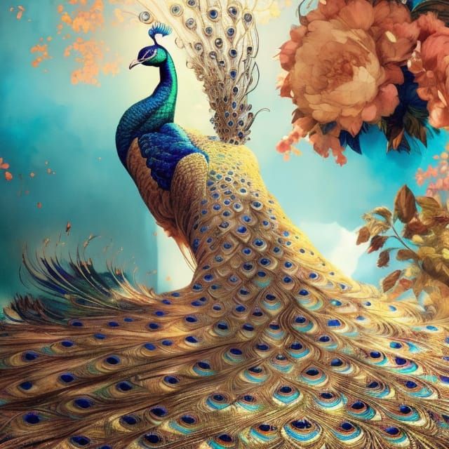Majestic Peacock