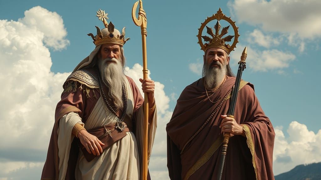 Man and God in Ancient Epic Style