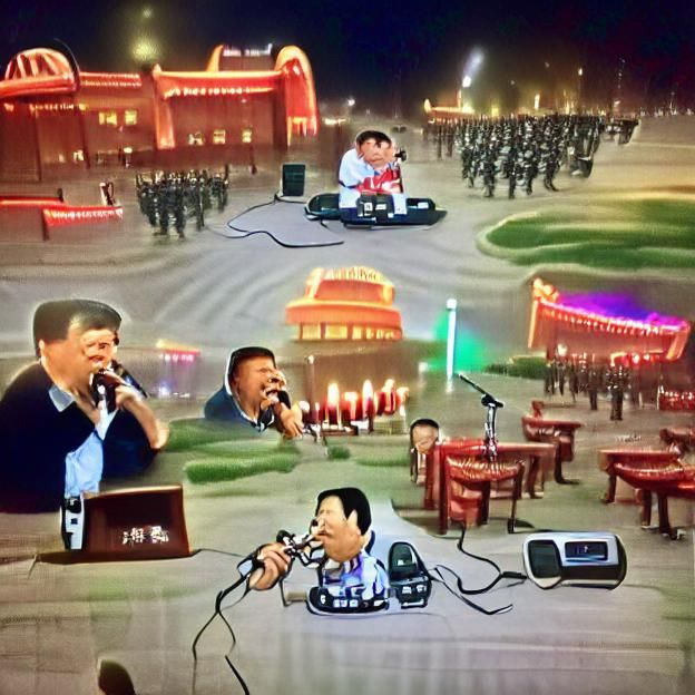 Xi Jinping's Karaoke Night in Tiananmen Square