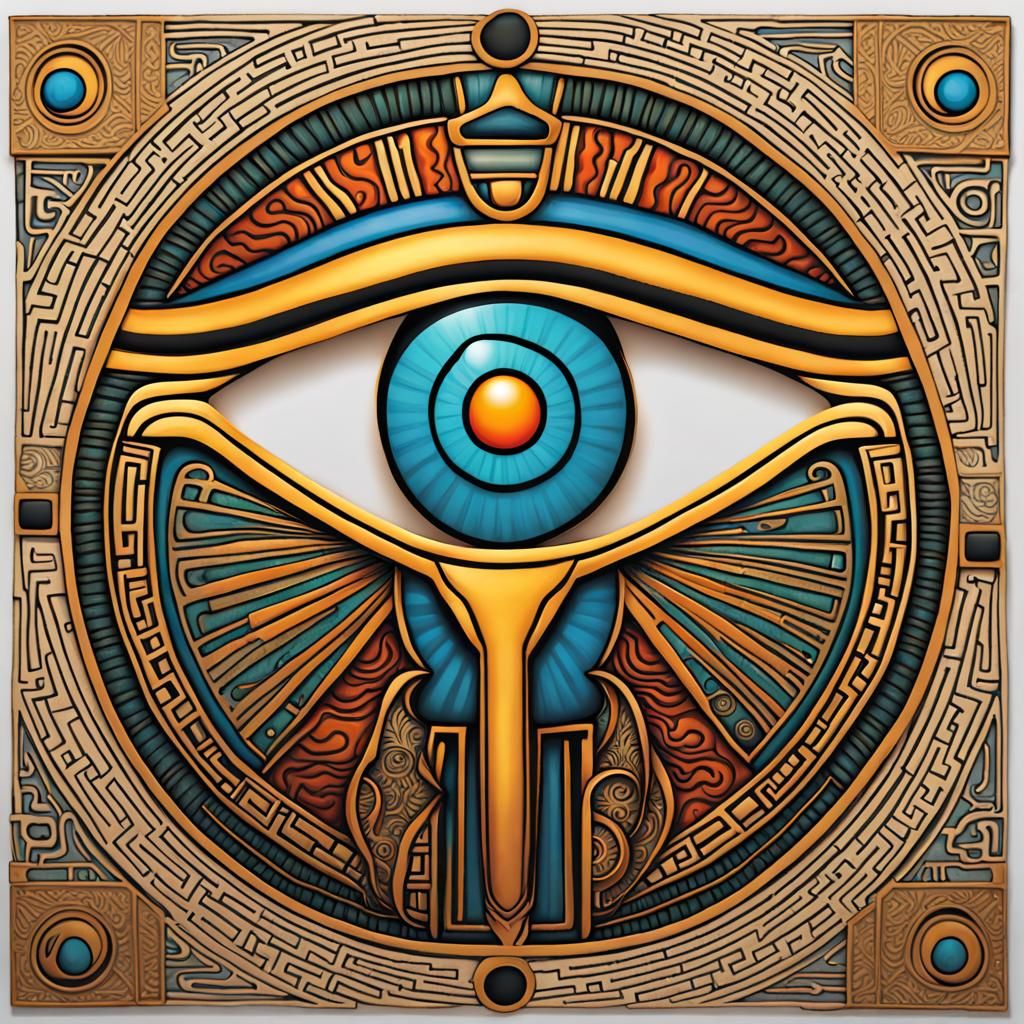 The "Eye of Ra" (عين رع)