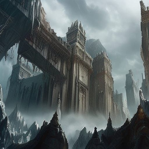Epic Dungeons and Dragons Cinematic Matte Painting