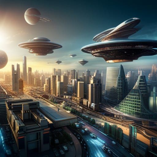 Futuristic Cityscapes 🛸🏙️