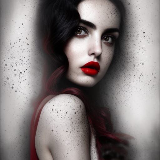 Ana de Armas as 1920s Ghost in Digital Art