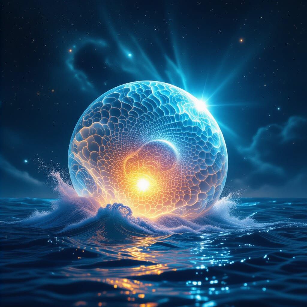 Alien Artifact Hyperjump Creates Bioluminescent Chaos