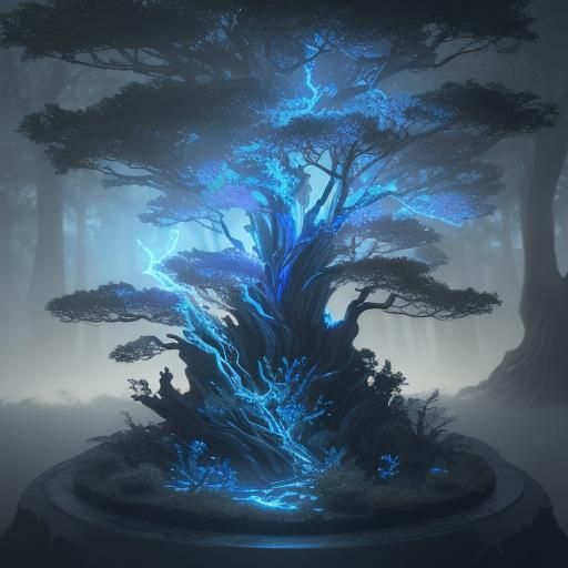 Genshin Impact Dendro Magic in Mystical Forest