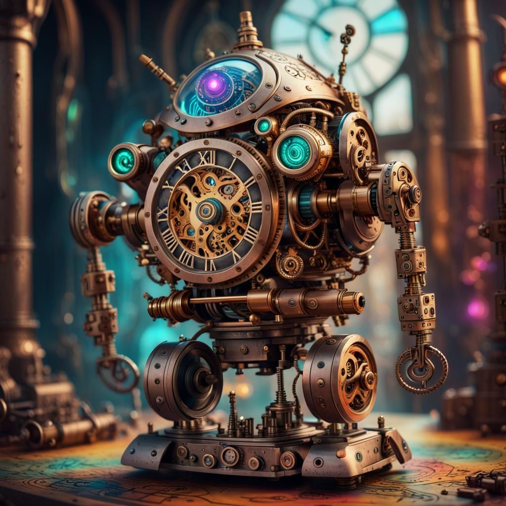 Tickety Ted the Time Telling Tinbot