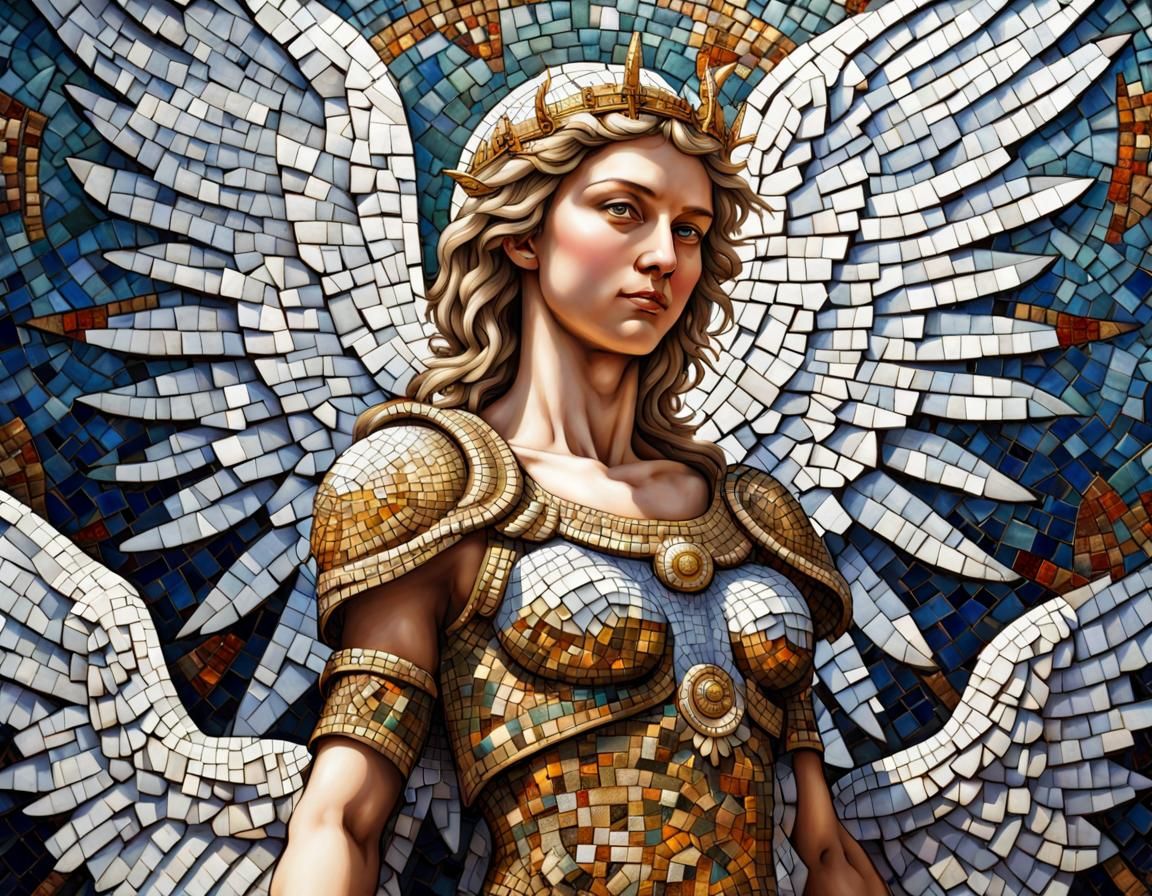 The Fearsome Armored Cherubim Wages Epic Battle for Justice!