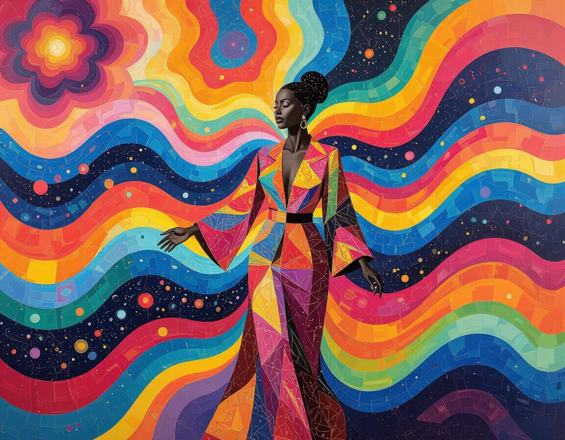 Abstract Perception with Energetic Waves and Lights