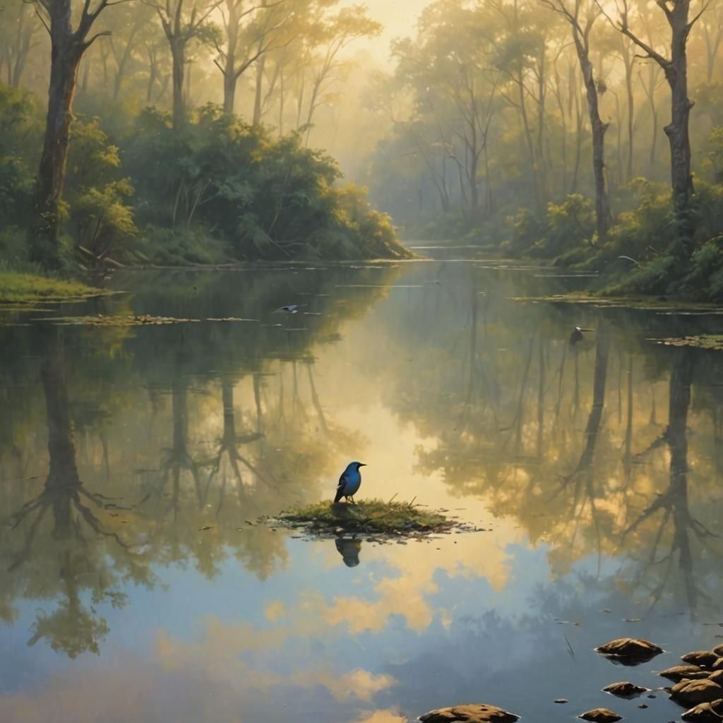 Bird Symbolizing Peace and Protection