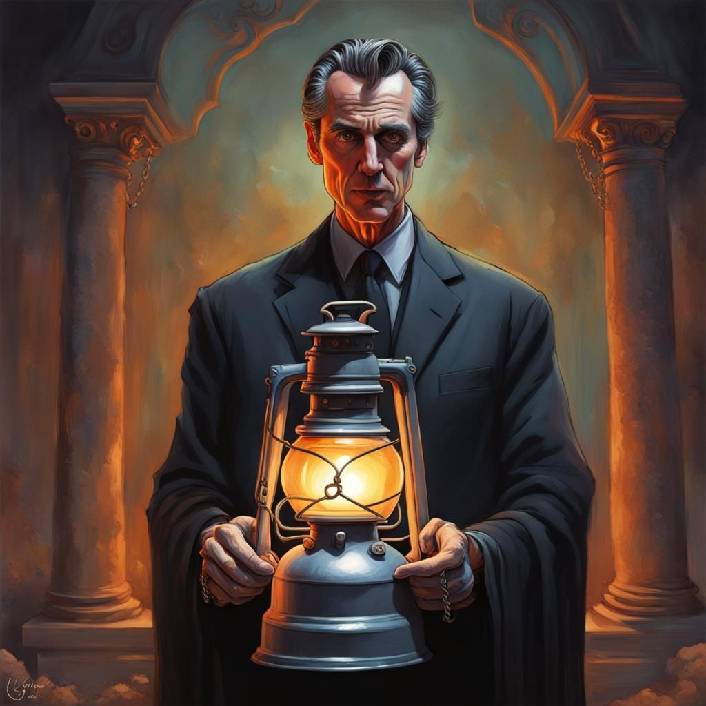 Gavin Newsom as Crypt Keeper in Hyperrealistic Style
