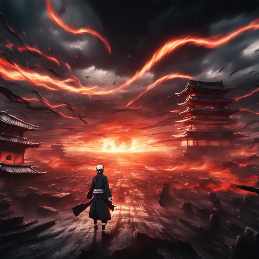 Naruto vs Kaguya: Apocalyptic Battle in 8K