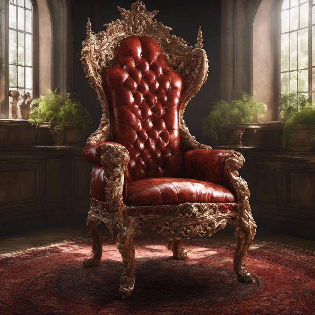 Insanely Detailed Easy Chair Made of Meat