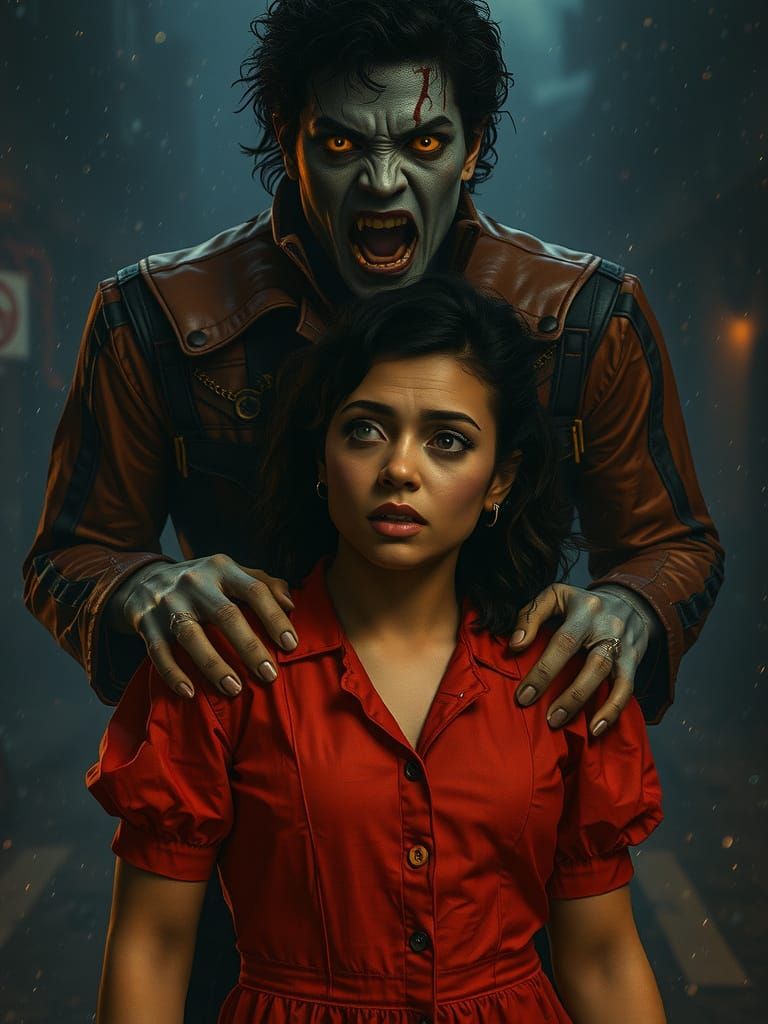 Zombie Michael Jackson Ominously Haunts Ola Ray