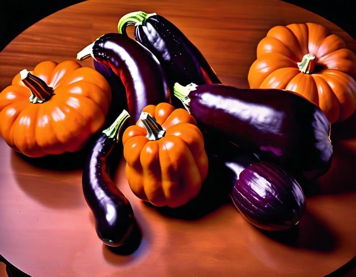 Luxurious Mahogany Table in Warm Wood Tone