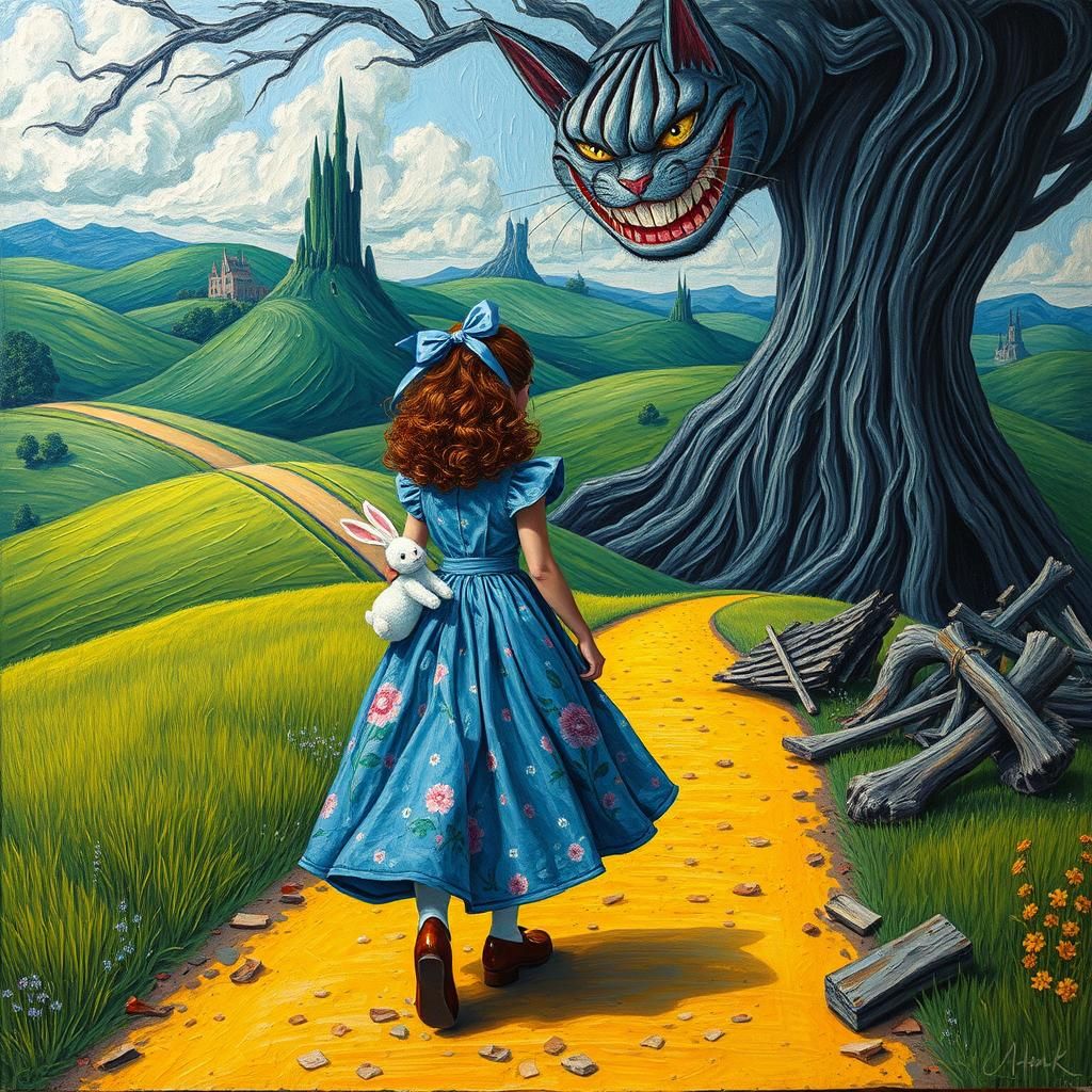 Alice in Oz: An Expressionist Mashup