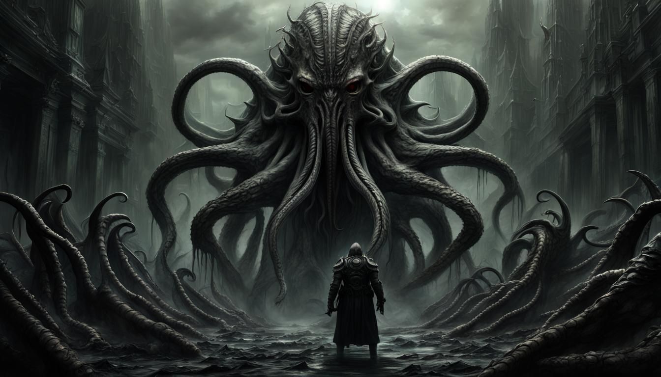 Cthulhu variation with a H.R. Giger touch