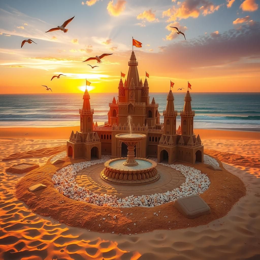 Twilight Kingdom on the Golden Beach