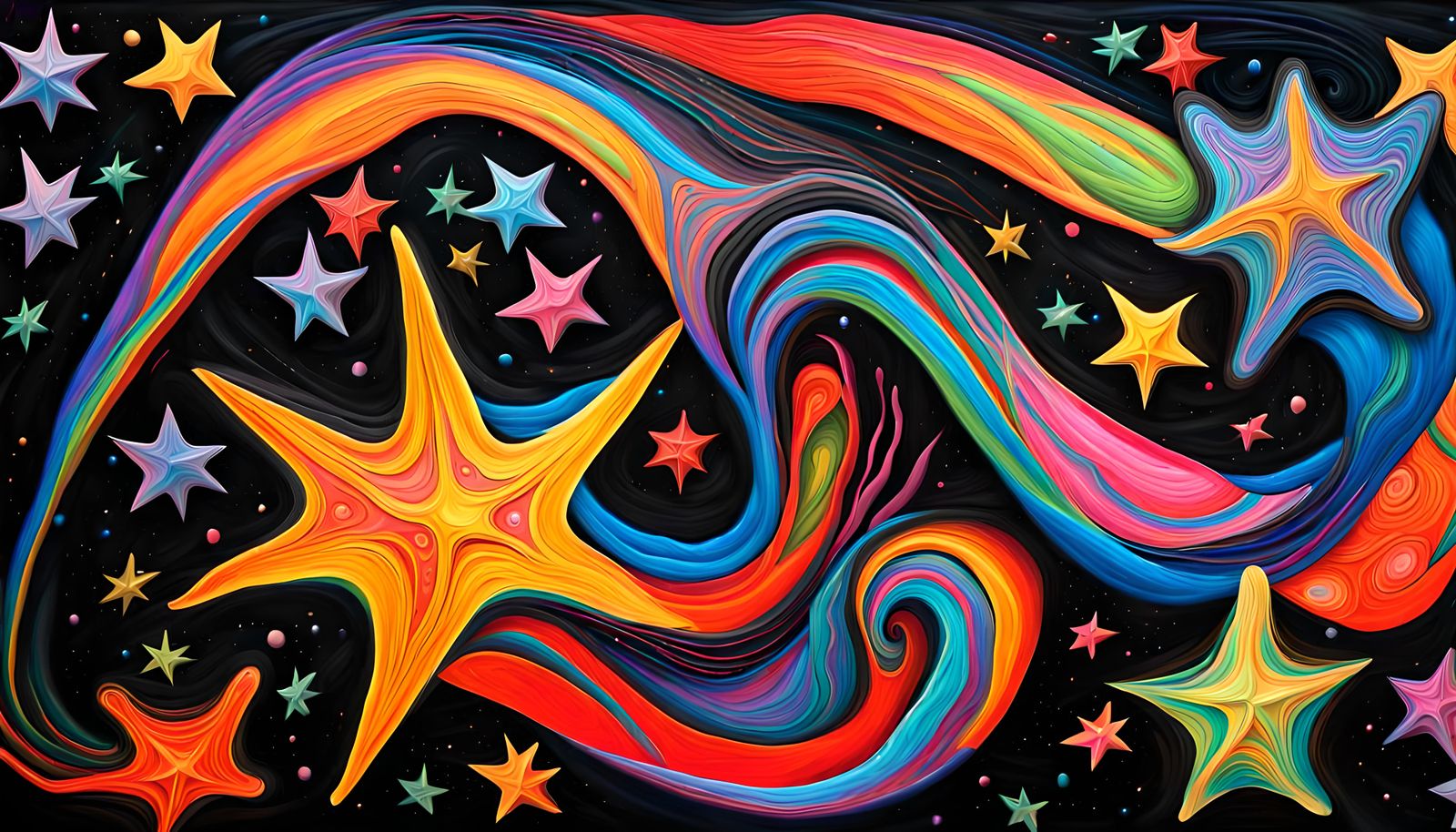 Vivid Impasto Star Cluster Formation with Electromagnetic Co...