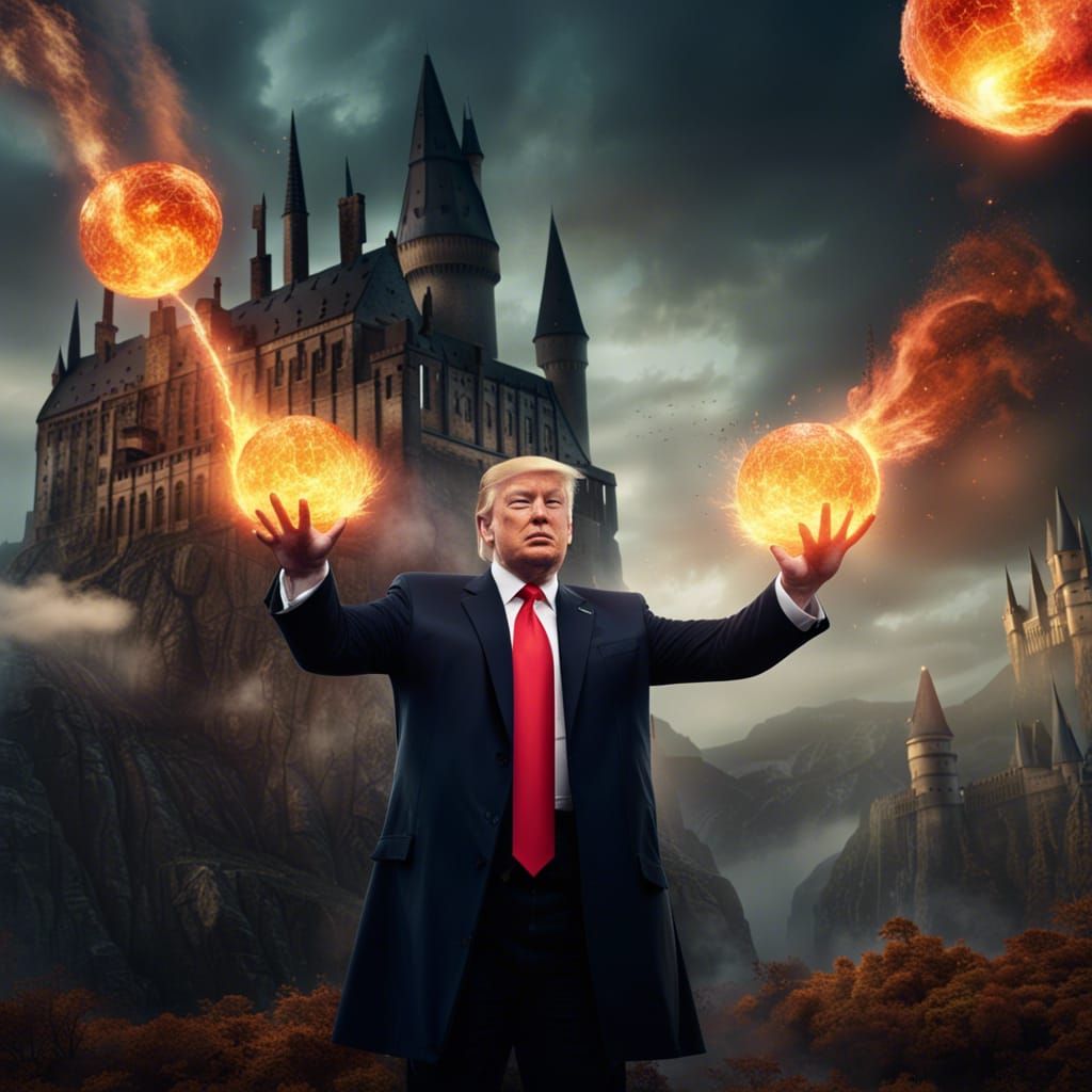 Trump at Hogwarts