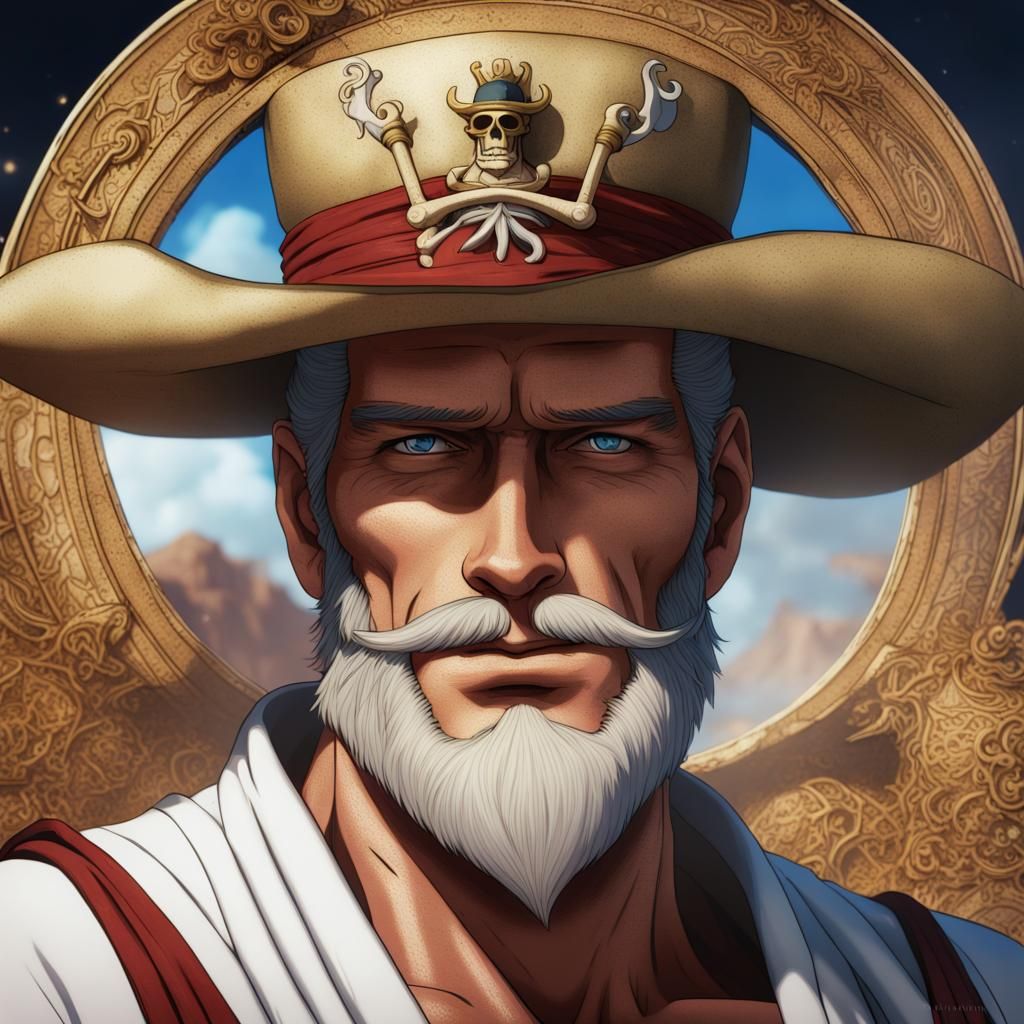 Paul Newman as Whitebeard: Detailed Matte Painting