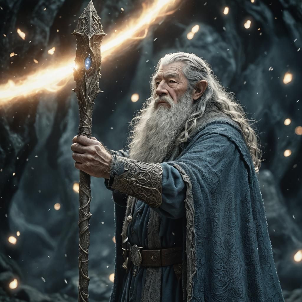 Mysterious Magic User Portrait in Photorealistic Style