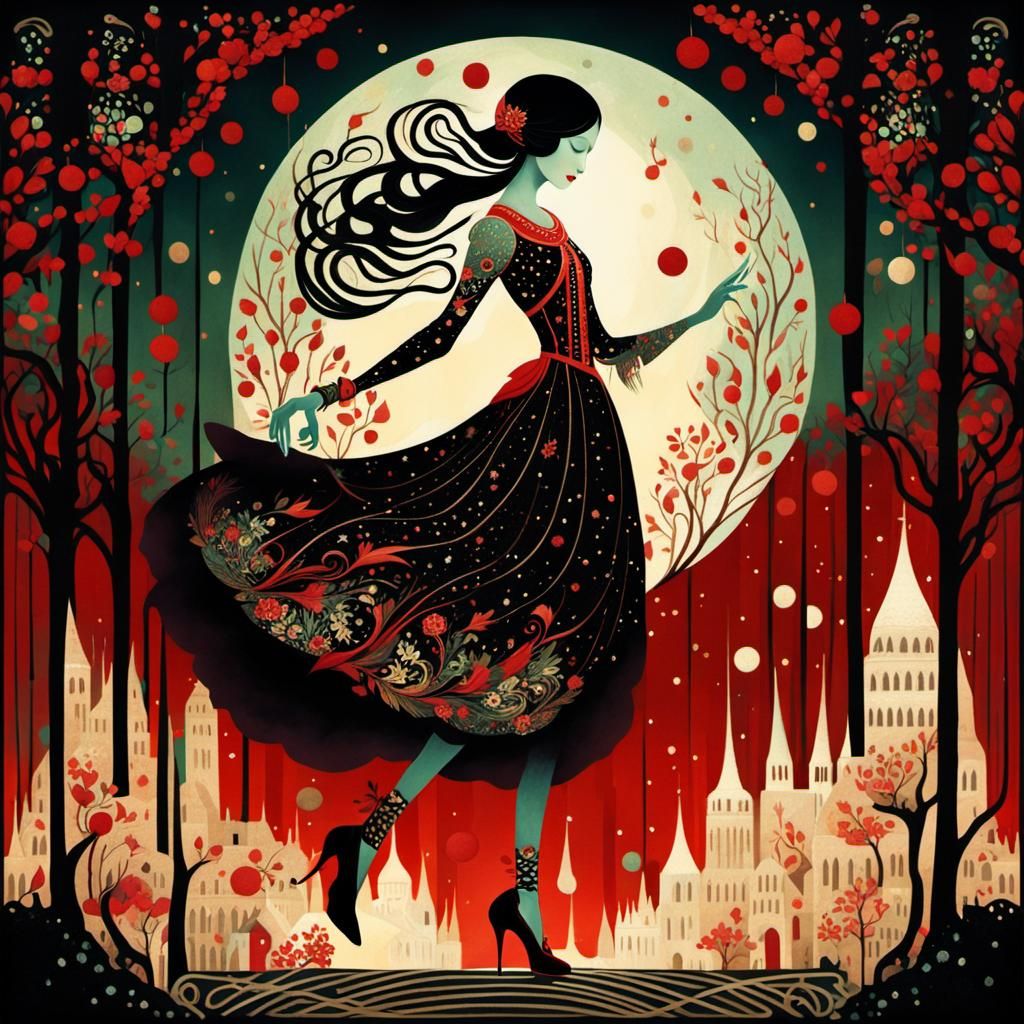 The Little Red Shoes, (Hans Christian Andersen 1845)