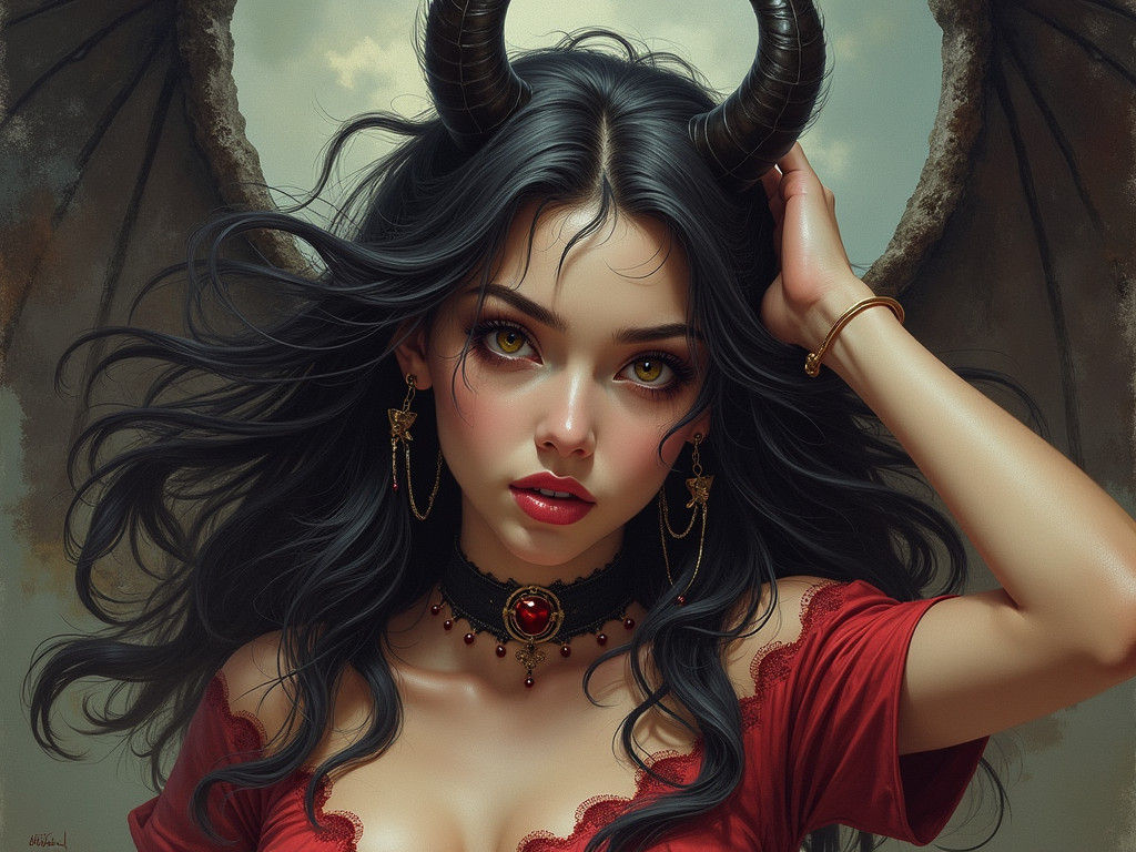 Superheroines Unleashed: Dark Fantasy Art