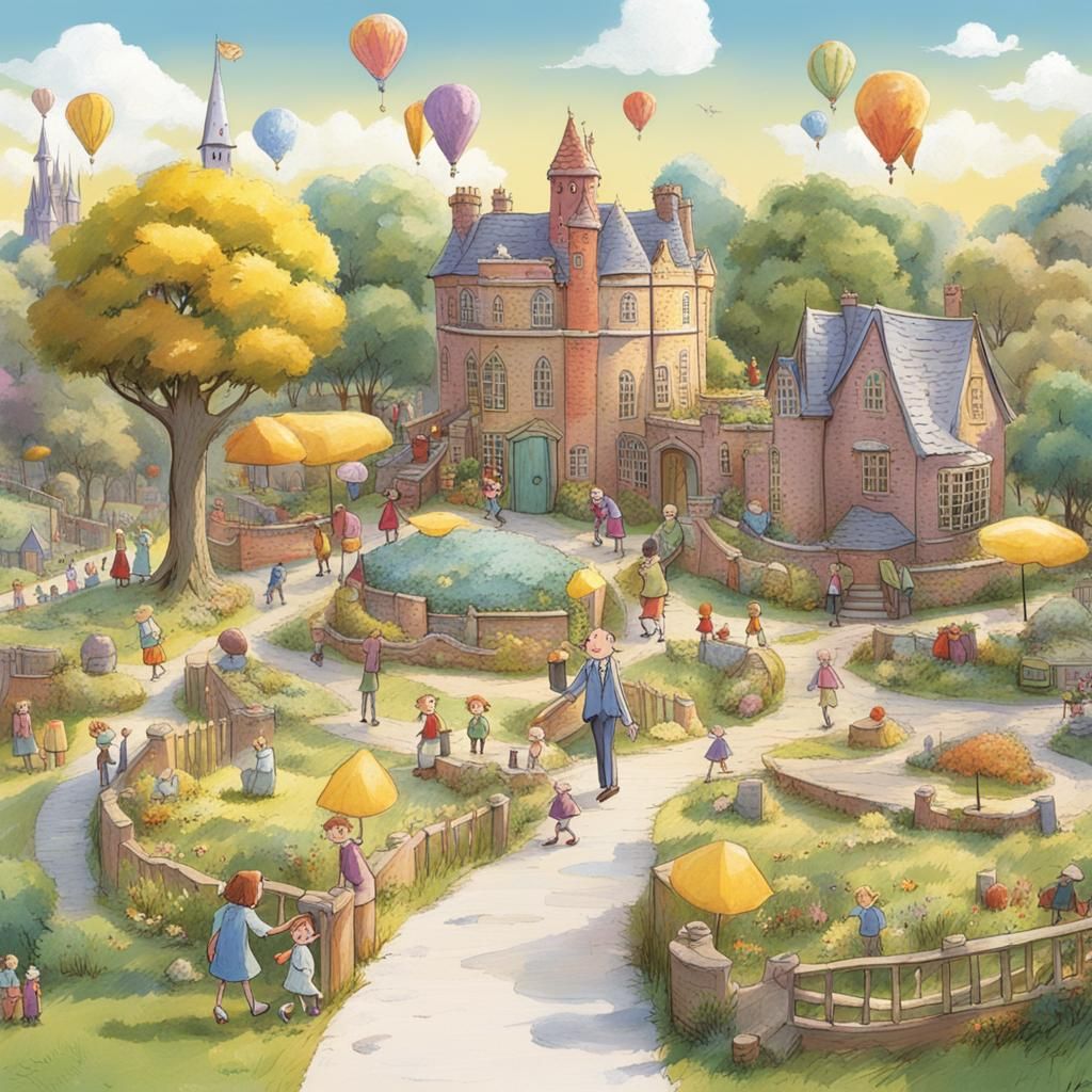 Roald Dahl Inspired Amusement Park
