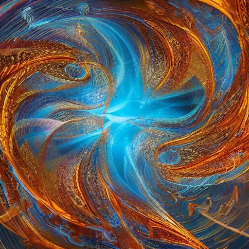 Numerical Being in a Swirling Vortex