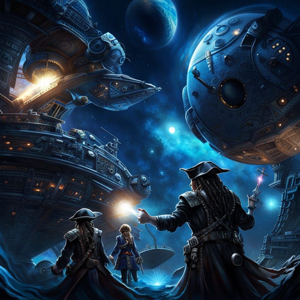 Space Pirates and Stargate in a Galaxy