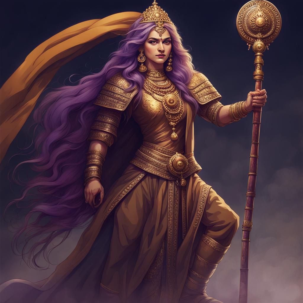 Padmavati Inspired Lion Humanoid in Castle