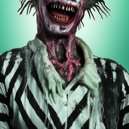 Zombie Beetlejuice in Live Action 1080p