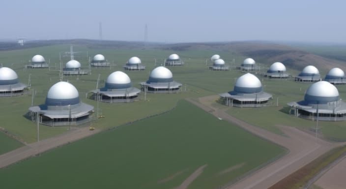 Military Radomes, radar station