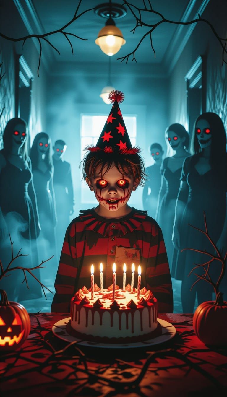 Haunted Birthday Nightmare in Foggy Hall