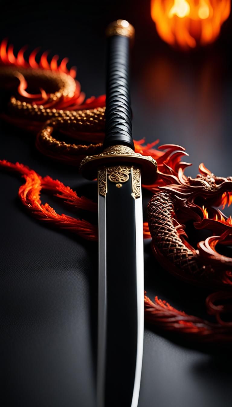 New Moon Dragon Sword