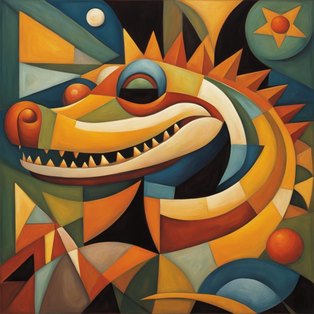 Sculpted Sun: The Gator’s Dream