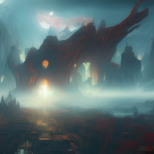 Anima DC Comics: Detailed Matte Painting