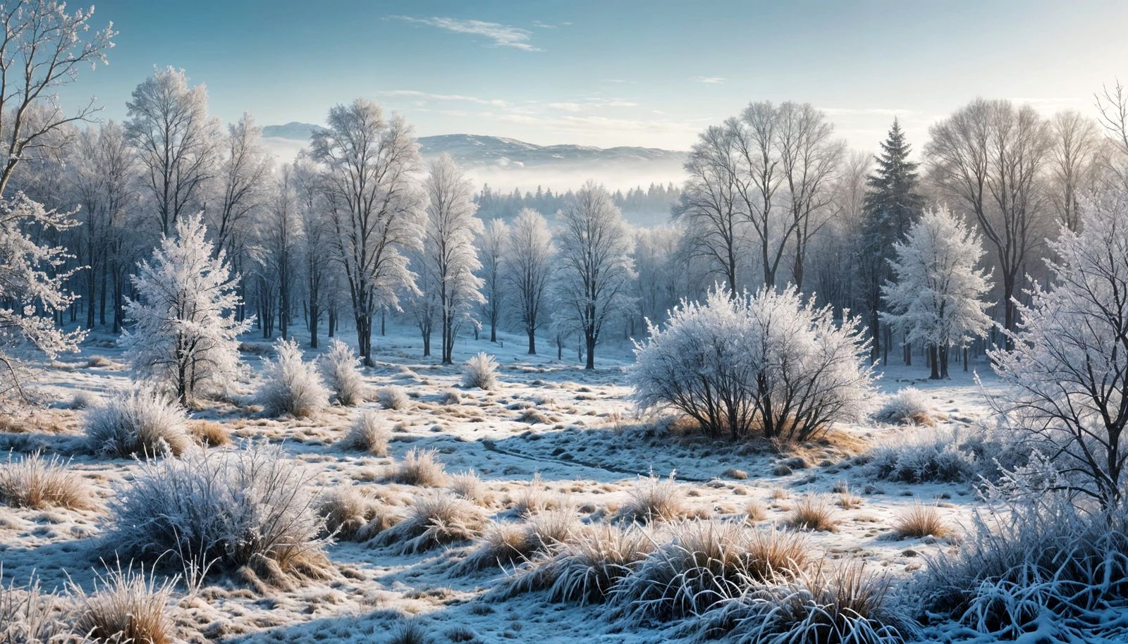Spring to Winter Landscape Transformation