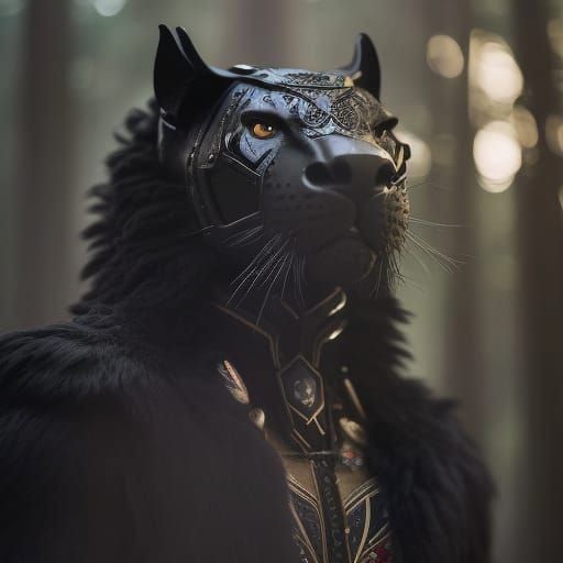 Panther warrior