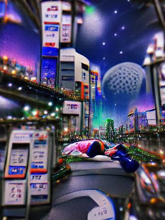 Cyberpunk Dream of Tokyo