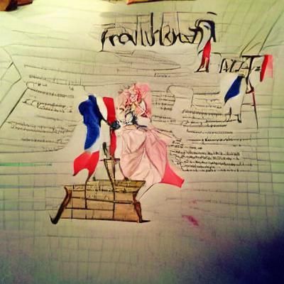 Dramatic Scene from the French Revolution