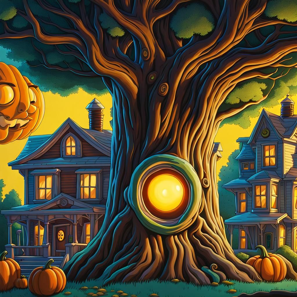 Treehouse of Horror in Simpsons Style