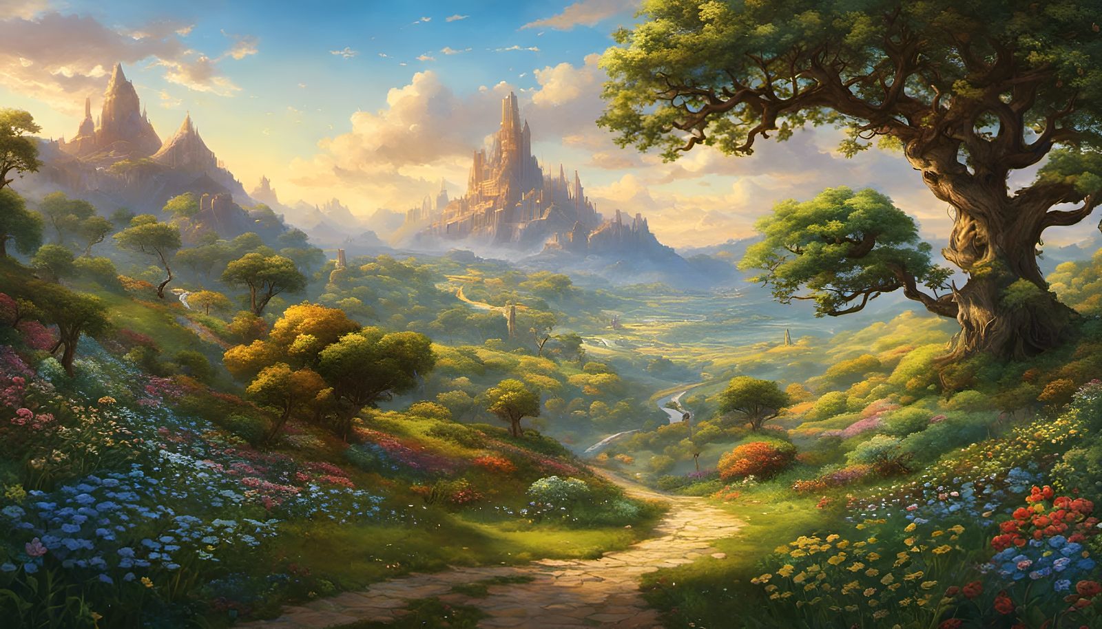 A Whimsical and Wonder-Filled Landscape