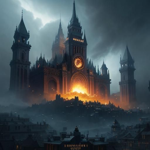 Knitted Popcorn in Maximalist Digital Painting