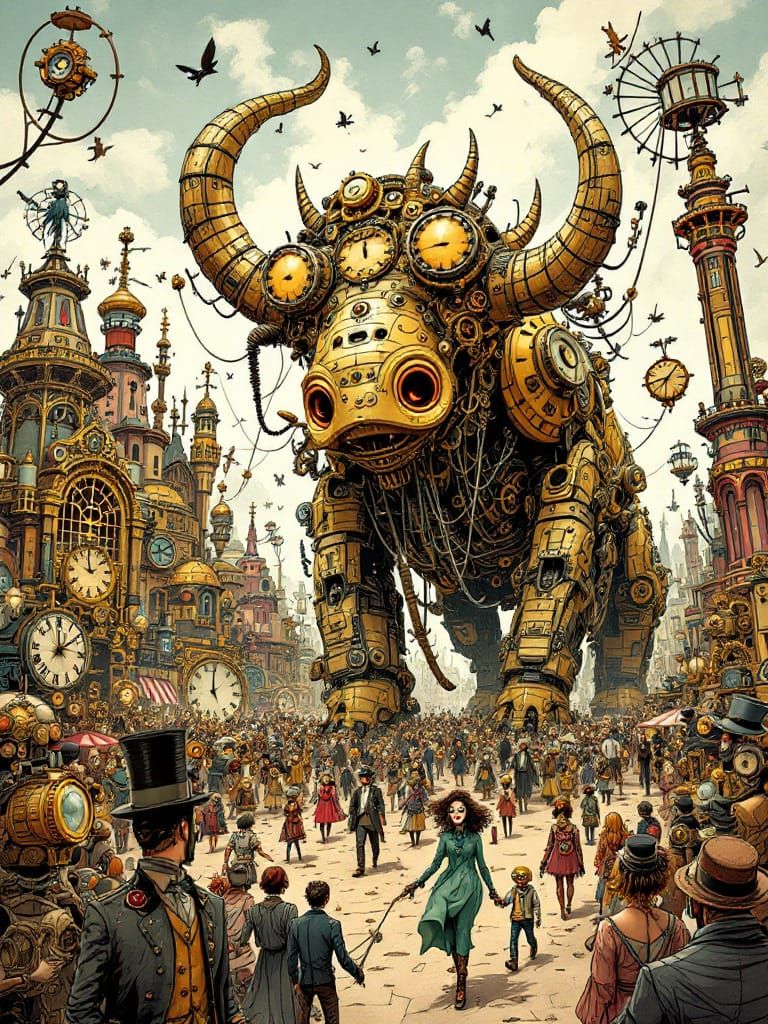 Clockwork Carnival: Mechanical Animals Parade