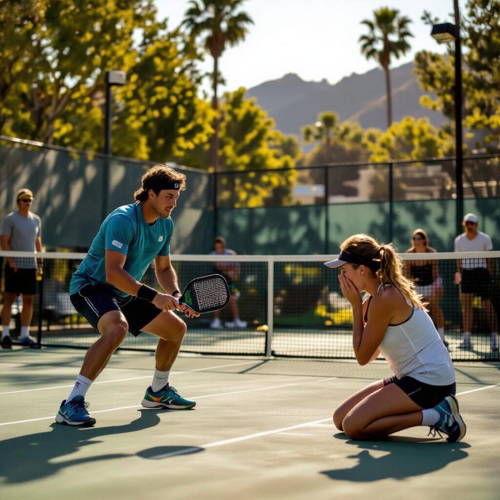 Ben Johns vs Christian Alston Pickleball Match
