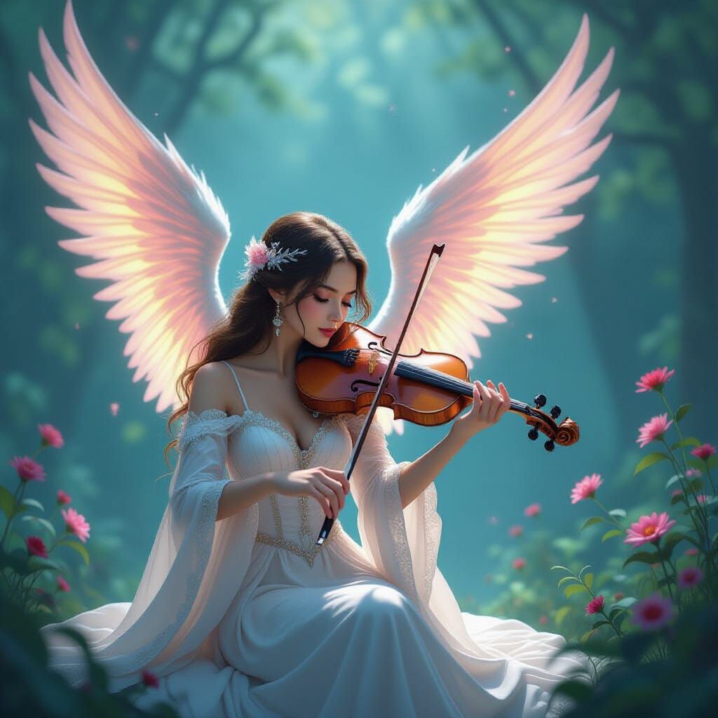 Musician Summons Spirit of Love in Surreal Style