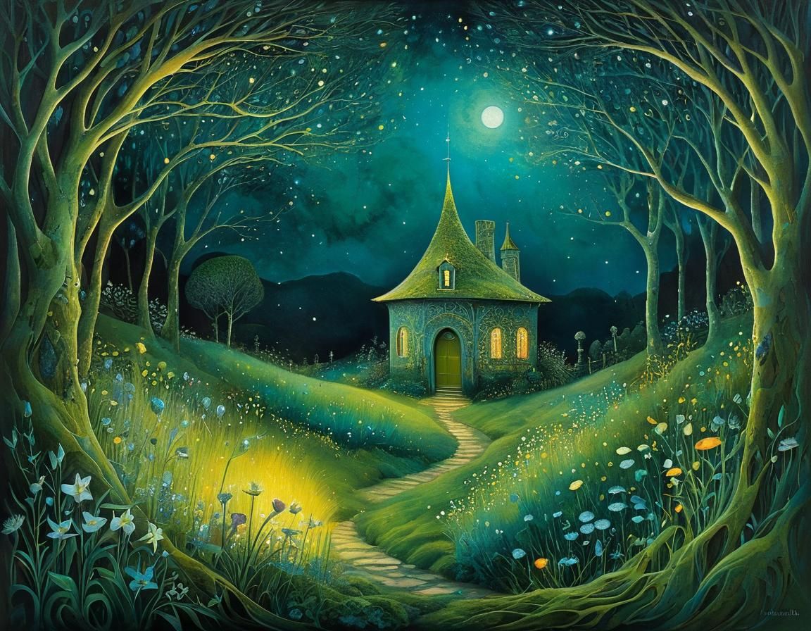 Entangled Home Inspired by Expressionist Masters